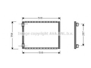 AVA QUALITY COOLING UV5024 kondensatorius, oro kondicionierius