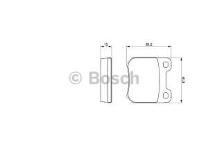 BOSCH 0 986 490 510 stabdžių trinkelių rinkinys, diskinis stabdys 
 Techninės priežiūros dalys -> Papildomas remontas
1605688, 1605878, 90273261, 90279383