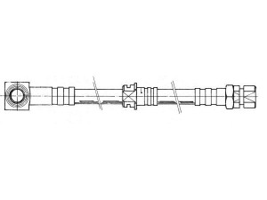 CEF 510719 stabdžių žarnelė 
 Stabdžių sistema -> Stabdžių žarnelės
562327, 90125771, 90125771