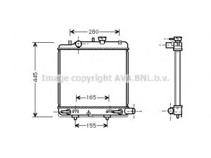 AVA QUALITY COOLING MZ2140 radiatorius, variklio aušinimas
B5C815200B