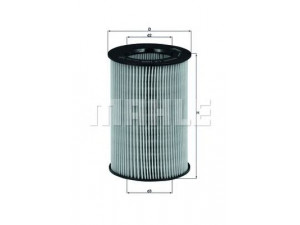KNECHT LX 1805 oro filtras 
 Filtrai -> Oro filtras
0003124V001, 0001024V001, 0003124V001