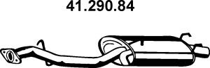 EBERSPÄCHER 41.290.84 galinis duslintuvas 
 Išmetimo sistema -> Duslintuvas
18031-SM4-505, 18307-SM4-A34