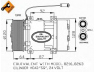 NRF 32709 kompresorius, oro kondicionierius 
 Oro kondicionavimas -> Kompresorius/dalys
2016303734, 20731328, 20941036
