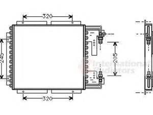 VAN WEZEL 43005187 kondensatorius, oro kondicionierius 
 Oro kondicionavimas -> Kondensatorius
7700272419, 7700811354, 7700825300