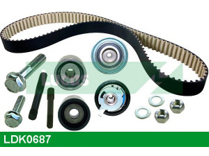 LUCAS ENGINE DRIVE LDK0687 paskirstymo diržo komplektas 
 Techninės priežiūros dalys -> Papildomas remontas
038198119E
