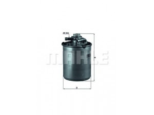 KNECHT KL 497D kuro filtras 
 Techninės priežiūros dalys -> Papildomas remontas
6Q0127400H, 6Q0127401H