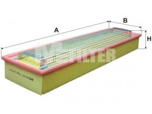 MFILTER K 356 oro filtras 
 Techninės priežiūros dalys -> Techninės priežiūros intervalai
002 094 93 04
