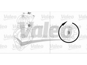 VALEO 455879 starteris 
 Elektros įranga -> Starterio sistema -> Starteris
1202029, 1202140, 1202145, 1202183