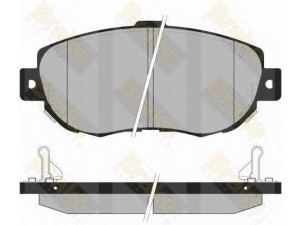 Brake ENGINEERING PA1363 stabdžių trinkelių rinkinys, diskinis stabdys 
 Techninės priežiūros dalys -> Papildomas remontas
0446514080, 0446514081, 0446522310