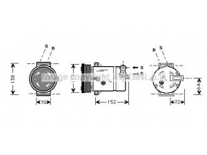 AVA QUALITY COOLING OLK279 kompresorius, oro kondicionierius 
 Oro kondicionavimas -> Kompresorius/dalys
1135292, 1135294, 1135322, 1135324