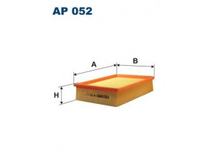 FILTRON AP052 oro filtras 
 Techninės priežiūros dalys -> Techninės priežiūros intervalai
834260, 834295, 90323083, 25062266