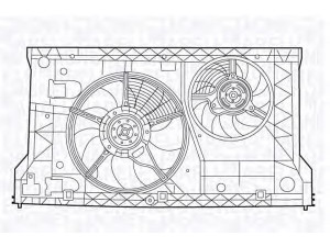 MAGNETI MARELLI 069422540010 ventiliatorius, radiatoriaus
4403573, 4501135, 4501243, 7701046206