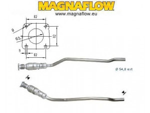 MAGNAFLOW 61603 katalizatoriaus keitiklis 
 Išmetimo sistema -> Katalizatoriaus keitiklis
4880224AB
