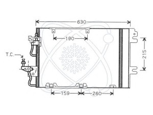 ELECTRO AUTO 30O0033 kondensatorius, oro kondicionierius 
 Oro kondicionavimas -> Kondensatorius
1850097, 93178959
