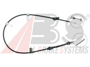 A.B.S. K12497 trosas, stovėjimo stabdys 
 Stabdžių sistema -> Valdymo svirtys/trosai
47560-SK3-E12, 47560-SK3-Z50, GVC 1057