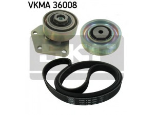 SKF VKMA 36008 V formos rumbuotas diržas, komplektas 
 Techninės priežiūros dalys -> Techninės priežiūros intervalai
5750.PY, 77 00 860 455, 77 00 864 573