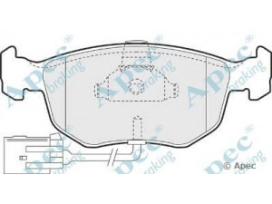 APEC braking PAD877 stabdžių trinkelių rinkinys, diskinis stabdys 
 Techninės priežiūros dalys -> Papildomas remontas
1022077, 1097769, 6877835, 6882583