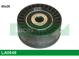 LUCAS ENGINE DRIVE LA0649 kreipiantysis skriemulys, V formos rumbuotas diržas 
 Diržinė pavara -> V formos rumbuotas diržas/komplektas -> Laisvasis/kreipiamasis skriemulys
9684015280, 5751.G3, 9684015280