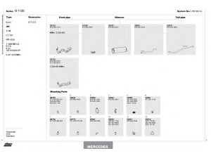 DINEX 250100114 išmetimo sistema 
 Išmetimo sistema -> Išmetimo sistema, visa