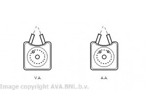 AVA QUALITY COOLING VW3147 alyvos aušintuvas, variklio alyva 
 Aušinimo sistema -> Radiatorius/alyvos aušintuvas -> Alyvos aušintuvas
017117021A, 078117021A, 078117021A