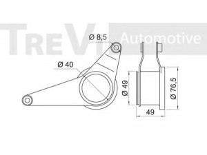 TREVI AUTOMOTIVE TA1831 diržo įtempiklis, V formos rumbuotas diržas 
 Diržinė pavara -> V formos rumbuotas diržas/komplektas -> Dirželio įtempiklis (įtempimo blokas)
11282244058, 11287786259