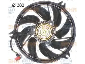 HELLA 8EW 351 043-751 ventiliatorius, radiatoriaus 
 Aušinimo sistema -> Oro aušinimas
1253.C9, 1253.R7