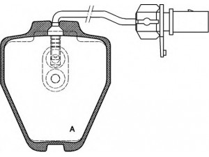 OPEN PARTS BPA0752.02 stabdžių trinkelių rinkinys, diskinis stabdys 
 Techninės priežiūros dalys -> Papildomas remontas
4B0698151D, 4B0698151L, 4B0698151S