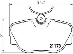 TEXTAR 2117302 stabdžių trinkelių rinkinys, diskinis stabdys 
 Techninės priežiūros dalys -> Papildomas remontas
34111154377, 34111154442, 34111154443