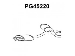 VENEPORTE PG45220 priekinis duslintuvas
1717A6, 172841