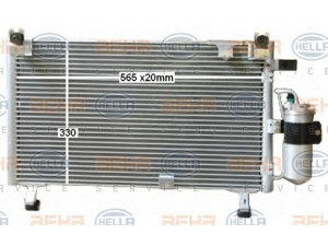 HELLA 8FC 351 309-591 kondensatorius, oro kondicionierius
93611687