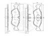 OPTIMAL 9588 stabdžių trinkelių rinkinys, diskinis stabdys 
 Techninės priežiūros dalys -> Papildomas remontas
1605746, 1605789, 1605808, 1605911