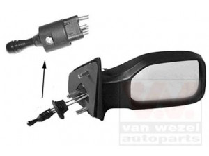 VAN WEZEL 4009814 išorinis veidrodėlis 
 Kėbulas -> Keleivių kabina -> Veidrodėlis
8148KP