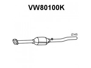 VENEPORTE VW80100K katalizatoriaus keitiklis 
 Išmetimo sistema -> Katalizatoriaus keitiklis
1K0254400LX, 1K0254400QX, 1K0254401AX