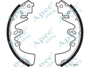APEC braking SHU408 stabdžių trinkelė 
 Stabdžių sistema -> Būgninis stabdys -> Stabdžių įdėklas/ trinkelė