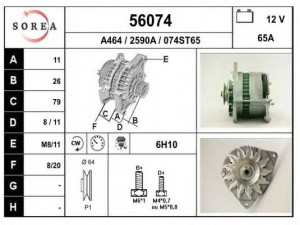 EAI 56074 kintamosios srovės generatorius