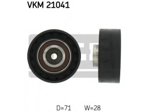 SKF VKM 21041 kreipiantysis skriemulys, paskirstymo diržas 
 Diržinė pavara -> Paskirstymo diržas/komplektas -> Laisvasis/kreipiamasis skriemulys
074 109 243 A, 074 109 243 A
