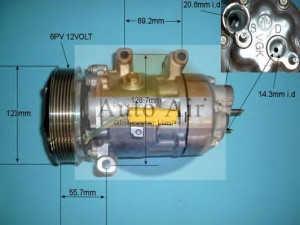 AUTO AIR GLOUCESTER 14-1444 kompresorius, oro kondicionierius 
 Oro kondicionavimas -> Kompresorius/dalys
6453PE, 9647213380
