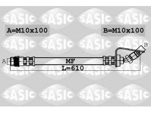 SASIC 6606075 stabdžių žarnelė 
 Stabdžių sistema -> Stabdžių žarnelės
4500131
