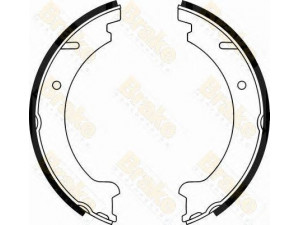 Brake ENGINEERING SH2477 stabdžių trinkelių komplektas, stovėjimo stabdis 
 Stabdžių sistema -> Rankinis stabdys
271998, 2719987, 272288, 2722882