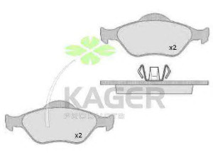 KAGER 35-0481 stabdžių trinkelių rinkinys, diskinis stabdys 
 Techninės priežiūros dalys -> Papildomas remontas
1101462, 1101464, 1128463, 1145299