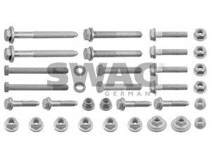 SWAG 30 93 9758 montavimo komplektas, valdymo svirtis 
 Ašies montavimas/vairavimo mechanizmas/ratai -> Valdymo svirtis/pasukamosios svirties sujungimas -> Vairo trauklės (valdymo svirtis, išilginis balansyras, diago
KIT 12, KIT 12