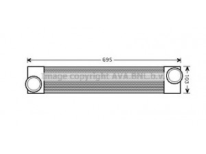 AVA QUALITY COOLING BW4346 tarpinis suslėgto oro aušintuvas, kompresorius 
 Variklis -> Oro tiekimas -> Įkrovos agregatas (turbo/superįkrova) -> Tarpinis suslėgto oro aušintuvas
17514710783, 17517787446, 17517795823