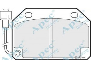 APEC braking PAD313 stabdžių trinkelių rinkinys, diskinis stabdys 
 Techninės priežiūros dalys -> Papildomas remontas
424898, 424994, 425059, 17542800