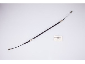 HELLA PAGID 8AS 355 662-601 trosas, stovėjimo stabdys 
 Stabdžių sistema -> Valdymo svirtys/trosai
13872577, 68190339