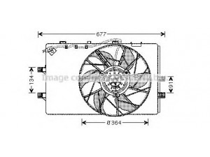 AVA QUALITY COOLING MS7509 ventiliatorius, radiatoriaus 
 Aušinimo sistema -> Oro aušinimas
1685000593