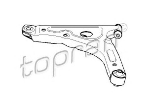 TOPRAN 302 018 vikšro valdymo svirtis 
 Ašies montavimas/vairavimo mechanizmas/ratai -> Valdymo svirtis/pasukamosios svirties sujungimas -> Vairo trauklės (valdymo svirtis, išilginis balansyras, diago
1 438 350, 1 735 890, 4 042 023
