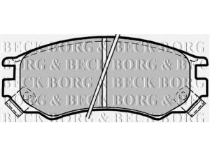BORG & BECK BBP1156 stabdžių trinkelių rinkinys, diskinis stabdys 
 Techninės priežiūros dalys -> Papildomas remontas
410600N685, 4106054C86, 4106054C87