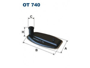 FILTRON OT740 hidraulinis filtras, automatinė transmisija 
 Techninės priežiūros dalys -> Techninės priežiūros intervalai
1402770095