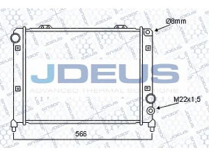 JDEUS 000V06 radiatorius, variklio aušinimas 
 Aušinimo sistema -> Radiatorius/alyvos aušintuvas -> Radiatorius/dalys
162180704100, 60507819, 60507820