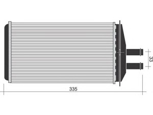 MAGNETI MARELLI 350218297000 šilumokaitis, salono šildymas 
 Šildymas / vėdinimas -> Šilumokaitis
6U0.819.030